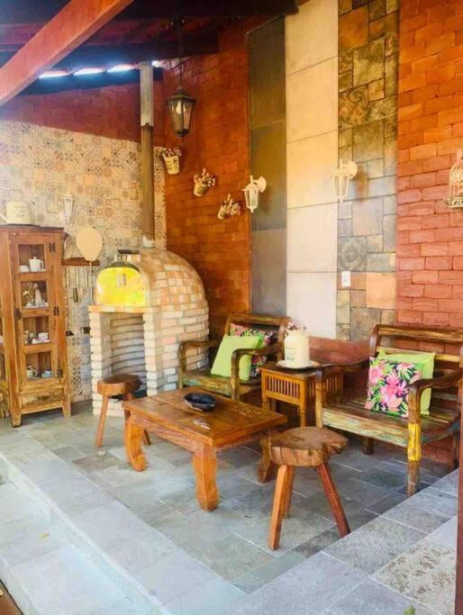 Casa charmosa com piscina aquecida, jacuzzi, ar Pirenópolis Exterior foto